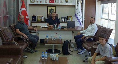 ADÜ Teknokent Bünyesindeki Çalışmalar KUTO Başkanı Akdoğan'a tanıtıldı