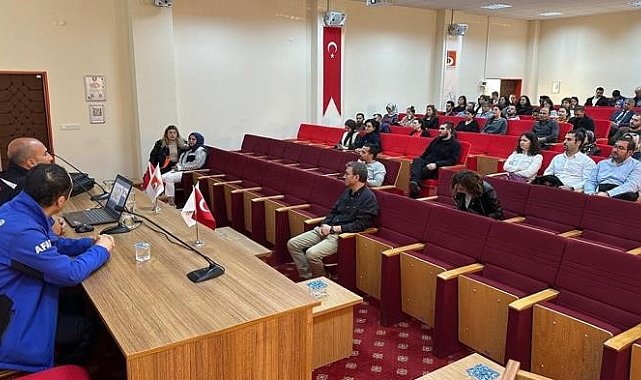 Afet ve farkındalık eğitimi düzenlendi