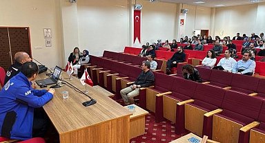 Afet ve farkındalık eğitimi düzenlendi