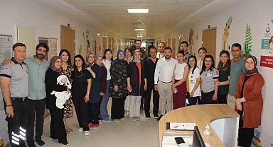 Afyonkarahisar Devlet Hastanesinde Pembe ve Mavi kod tatbikatı