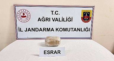 Ağrı'da uyuşturucuyla yakalanan 2 şahıs gözaltına alındı