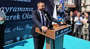 AK Parti Balıkesir Teşkilatının Bayram coşkusu meydana sığmadı