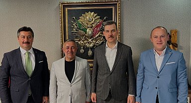 AK Parti Bilecik İl Başkanı Serkan Yıldırım'a ziyaret