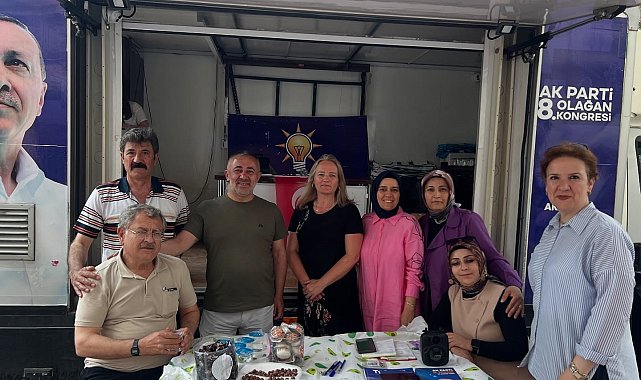 AK Parti Bilecik'te üyelik standına yoğun ilgi