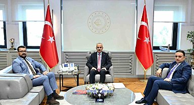 AK Parti'li Baybatur ve Akkal, Bakan Uraloğlu ile görüştü