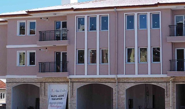 Akçadağ Çarşısı'nda teslimatlar başlıyor