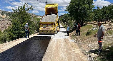 Akçadağ'da yollar yenileniyor