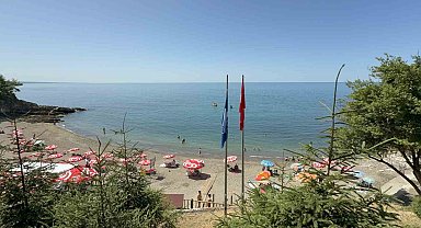 Akçakoca Kale Plajı'na mavi bayrak