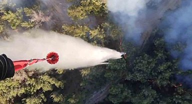 Akhisar yangını 3'üncü gününde devam ediyor