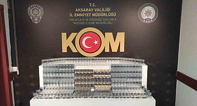 Aksaray KOM'dan 5 ayrı operasyon: 8 gözaltı