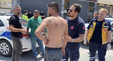 Aksaray'da keser ve sopalı kavga: 1 yaralı