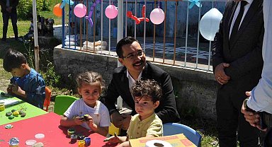 Akyaka'da okul öncesi çocuk şenlikleri