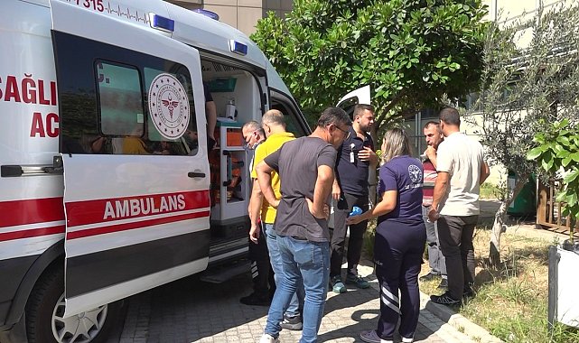 Alanya'da Ağız ve Diş Sağlığı Merkezi'nde yangın paniği