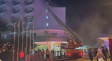 Alanya'da otel yangını