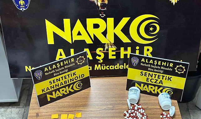 Alaşehir'de zehir taciri tutuklandı