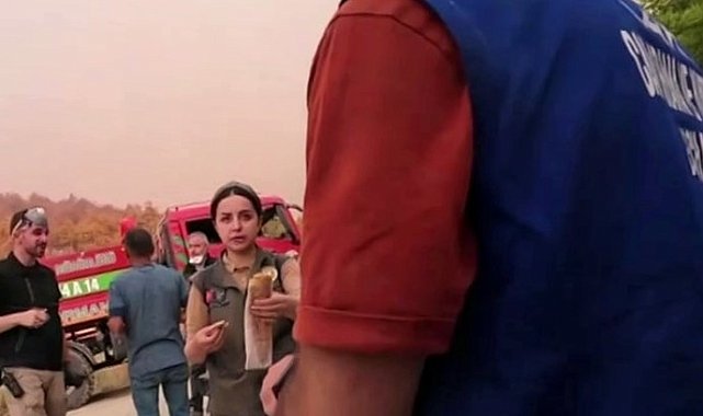 Alevlerin arasında insanlık dersi: Yangın bölgesinde paylaşılan bir lokma yürekleri ısıttı