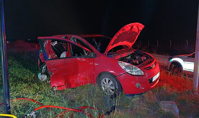 Alkol ve ışık ihlali kazayı beraberinde getirdi: 2 yaralı