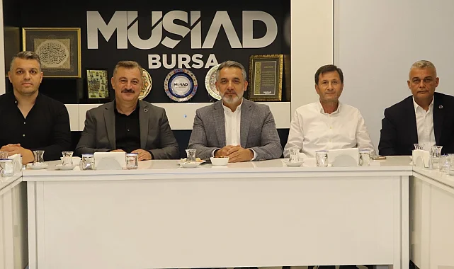Anahtar Parti Bursa'dan MÜSİAD'a ziyaret!