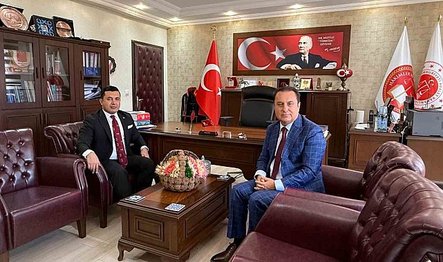 Anamur Kaymakamı Bozdemir, Başsavcı Çatlı'yla vedalaştı