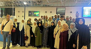 Anamurlu hacılar yurda döndü