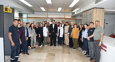 ANKA'da geleneksel bayramlaşma töreni