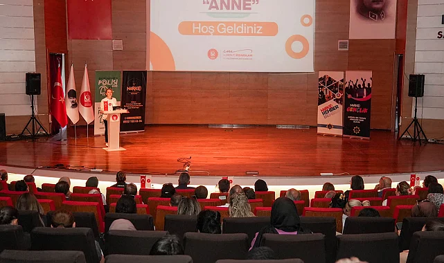 Ankara Keçiören'de "En İyi Narkotik Polisi Anne" buluşması