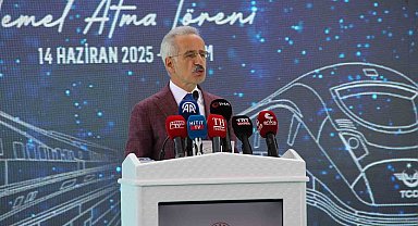 Ankara-Kırıkkale-Çorum-Samsun Hızlı Tren Projesi'nde Delice-Çorum etabının temeli atıldı