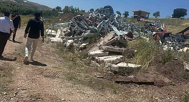 Ankara'da hobi bahçeleri tebligatsız yıkıldığı iddia edildi