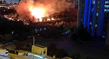 Ankara'daki arazi yangını söndürüldü