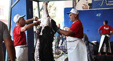 Antalya Büyükşehir Belediyesi'nden hijyenik ortamda ücretsiz kurban kesim hizmeti