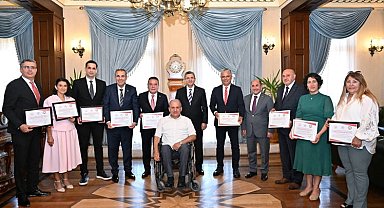 Antalya Büyükşehir Hizmet Binasına 'Erişilebilirlik Belgesi'