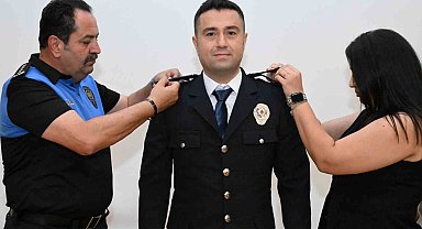 Antalya Emniyet Müdürlüğü'nde rütbe terfi töreni düzenlendi