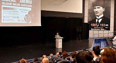 Antalya Muratpaşa'da 'Akdeniz Anemisi' farkındalığı