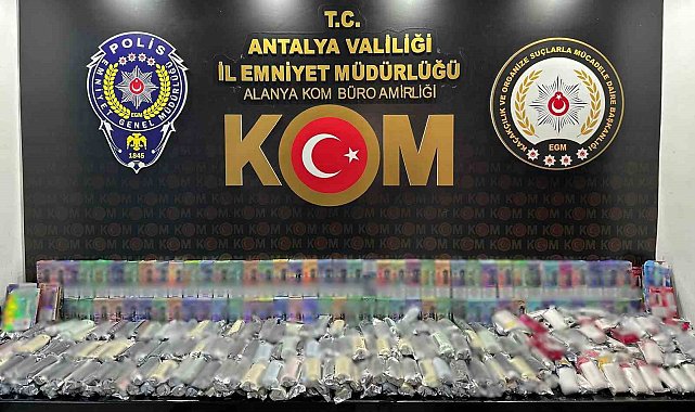 Antalya'da 1 haftada 8 şüpheliye adli işlem yapıldı 2 firari yakalandı