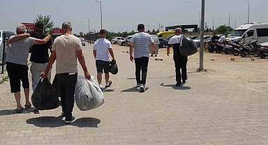 Antalya'da infaz düzenlemesiyle tahliyeler başladı, bayram sevinci ikiye katlandı