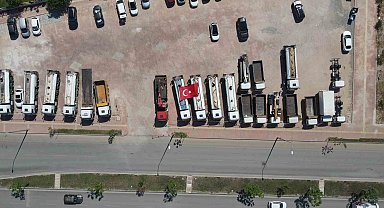 Antalya'da sahte belgelerle tescil edilen 22 araç muhafaza altına alındı