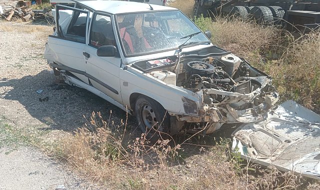 Antalya'da trafik kazası: 1 yaralı