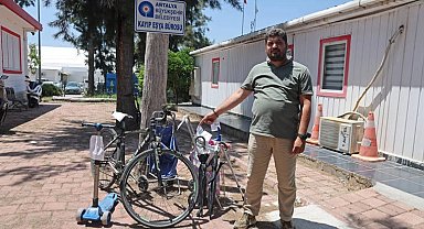 Antalya'da toplu taşımada unutulan eşyalar sahiplerini bekliyor