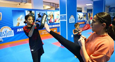 Antalyalı kadınlardan savunma sanatları eğitimine yoğun ilgi