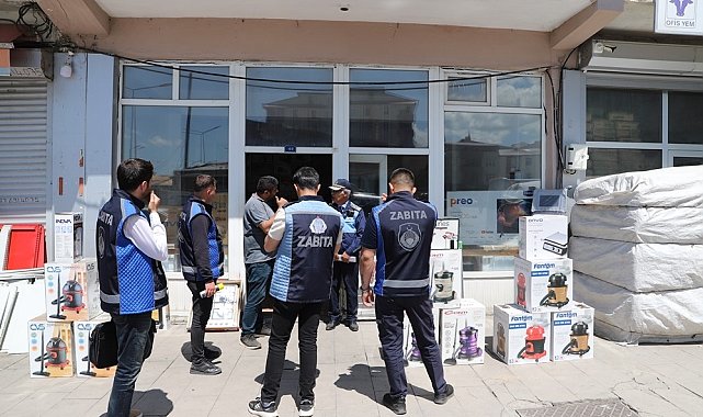 Ardahan'da kaldırım işgaline geçit yok