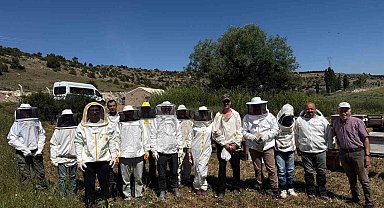 Arıcılık eğitimlerinde uygulama aşamasına geçildi