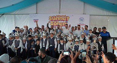 Arnavutköy'de 650 çocuk için sünnet şöleni