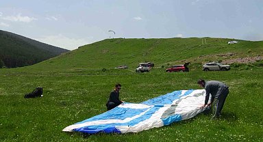 Artvin'de P2 Yamaç Paraşütü Eğitimi tamamlandı