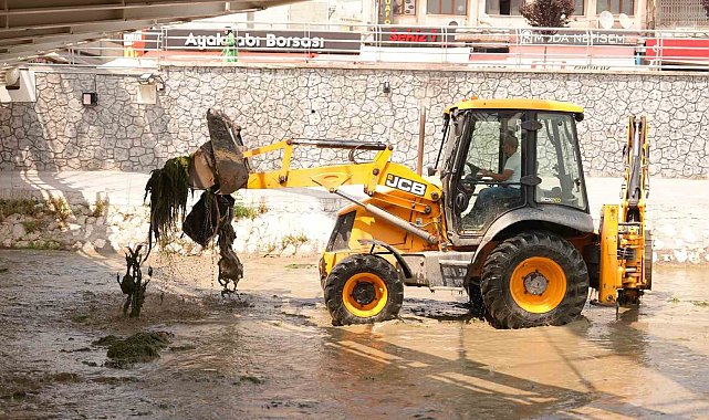 Asar deresinden koku ve yosun oluşumunun önüne geçilecek