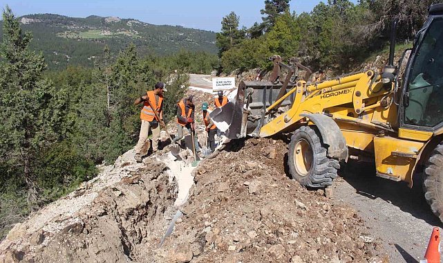 ASAT'tan Korkuteli'de 28 kilometrelik içme suyu çalışması