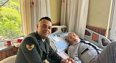 Askerlik Şubesi Başkanı Şahiner'den Kore Gazisi'ne anlamlı ziyaret