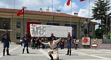 Atatürk'ün Eskişehir'e ilk ziyaretinin 105'nci yıl dönümü kutlandı