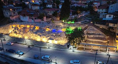 Atıl alan, göz kamaştıran şelaleye dönüştü