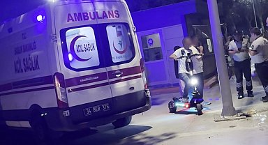 Avcılar sahilde çocuk kalbinden bıçaklandı