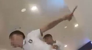 AVM'de dehşet anları: "Çıkartırsam gırtlağına sallarım"